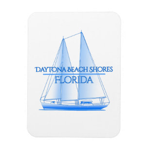 Magnet Flexible Daytona Beach Shorts Côtes Voile nautique