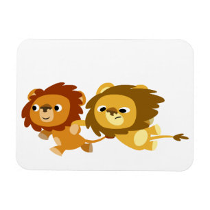 Magnet Flexible De mignons Lions de Cartoon dans un aimant flexibl