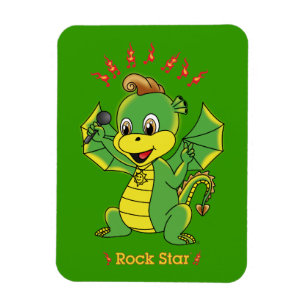 Magnet flexible de Rockstar™ de dragon