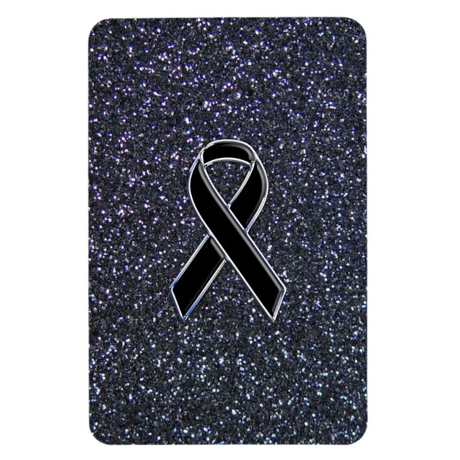 Magnet Flexible Décor noir en ruban (Vertical)