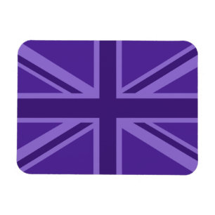 Magnet Flexible Décor Union Jack Accent Violet