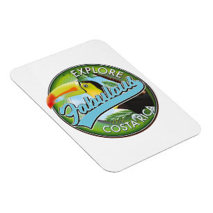 Magnet Flexible Découvrez le fabuleux logo costa rica