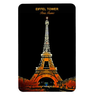 Magnet Flexible Découvrez Paris en haut : Tour Eiffel Flexible