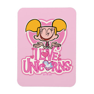 Magnet Flexible Dee Dee - I Love Unicorns