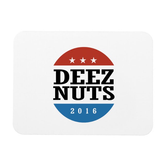 Magnet Flexible Deez Nuts 2016 (Horizontal)
