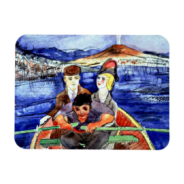 Magnet Flexible Demuth - La promenade en bateau de Sorrente (Horizontal)