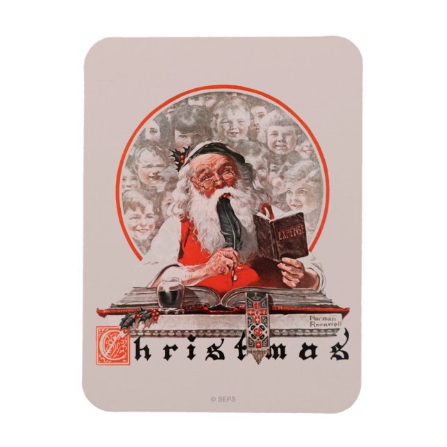 Magnet Flexible Dépenses de père Noël (Vertical)