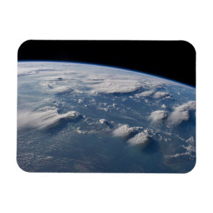 Magnet Flexible Des Tonneaux De Tonnerre De Terre Sur Le Sud De Bo