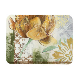 Magnet Flexible Design Fresque décoratif avec Fleur Globe