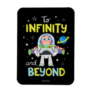 Magnet Flexible Dessin de Buzz Vers l'infini et au-delà