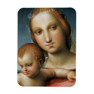 Magnet Flexible Détail de<Virgin and Child>Attribué à Rapha