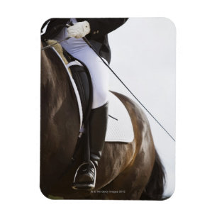 Magnet Flexible détail féminin cavalier sur cheval