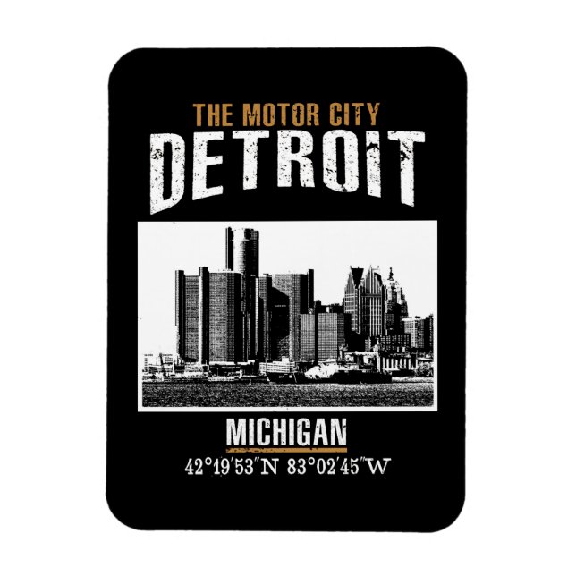 Magnet Flexible Détroit (Vertical)