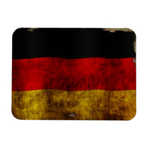Magnet Flexible Deutsch Flagge - Vintage...
