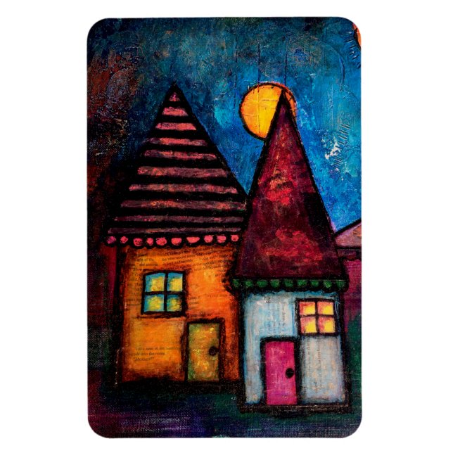 Magnet Flexible Deux maisons (Vertical)