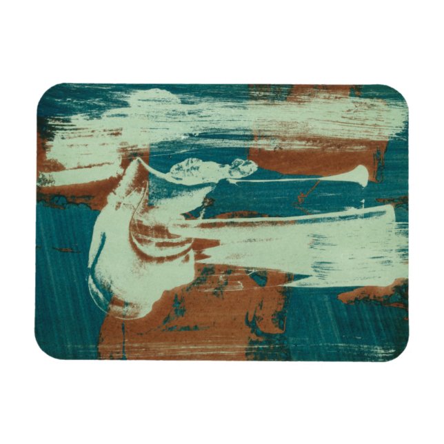 Magnet Flexible Deux vers le nord (Horizontal)