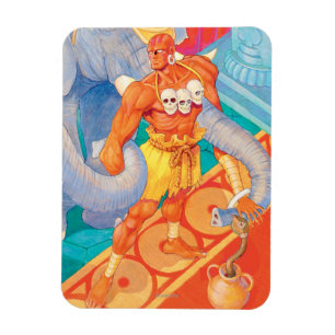 Magnet Flexible Dhalsim Avec Animaux