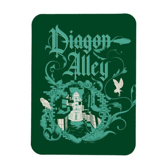 Magnet Flexible DIAGON ALLEY™ Graphique Vintage (Vertical)