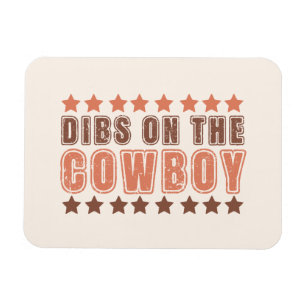 Magnet Flexible Dibs Sur Le Cowboy