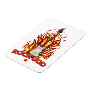 Magnet Flexible Dieu du Rock
