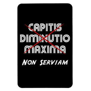 Magnet Flexible diminution de tête maxima non serviam