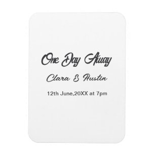 Magnet Flexible dîner de répétition Un jour avant la nuit précédan