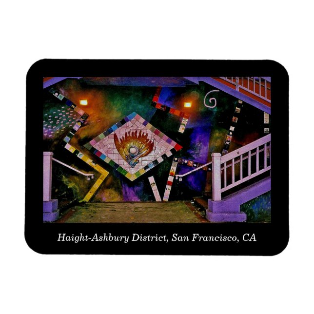 Magnet Flexible District de Haight-Ashbury (Horizontal)