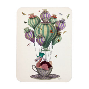 Magnet Flexible Dodo Balloon with Dragonflies