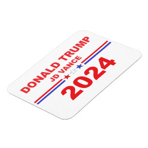 Magnet Flexible Donald Trump JD Vance 2024