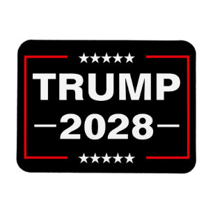 Magnet Flexible Donald Trump Président 2028
