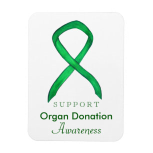 Magnet Flexible Donation d'organes Sensibilisation au carbone vert