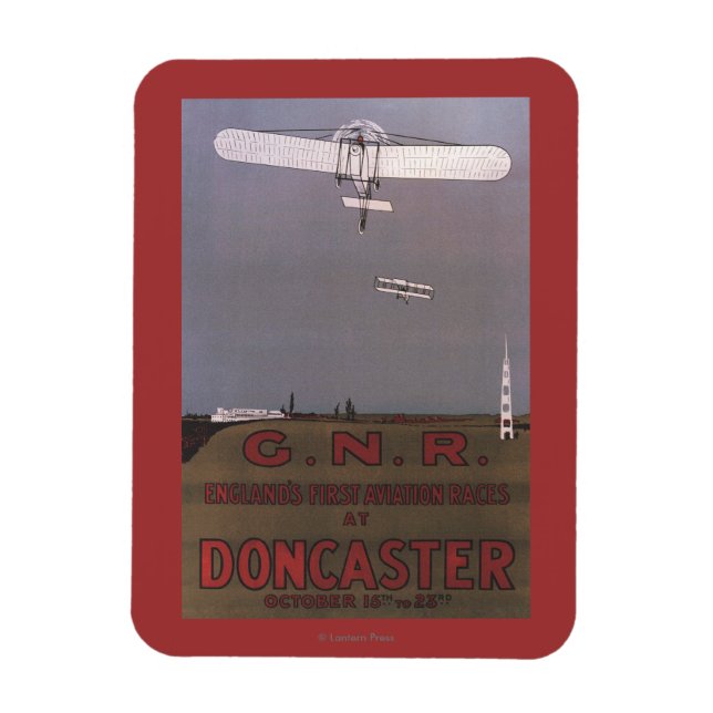 Magnet Flexible Doncaster, Angleterre - Premières courses aérienne (Vertical)