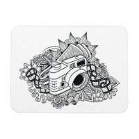 Doodle Hipster Camera