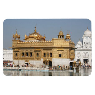 Magnet Flexible Doré Harmandir Sahib Amritsar Nord India