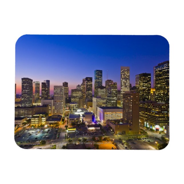 Magnet Flexible Dowtown Houston (Horizontal)