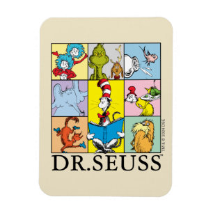 Magnet Flexible Dr. Seuss Histoires Graphiques