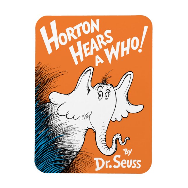 Magnet Flexible Dr Seuss | Horton Entend un qui livre (Vertical)