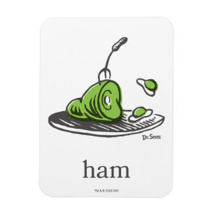 Magnet Flexible Dr. Seuss   Les Œufs verts au jambon
