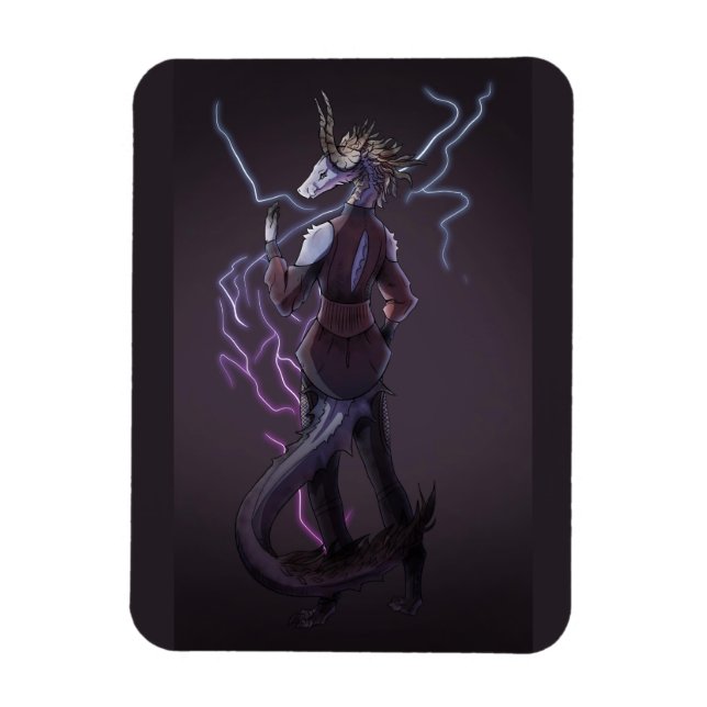 Magnet Flexible Dragon de Foudre (Vertical)