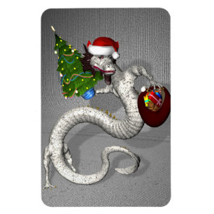 Magnet Flexible Dragon gris