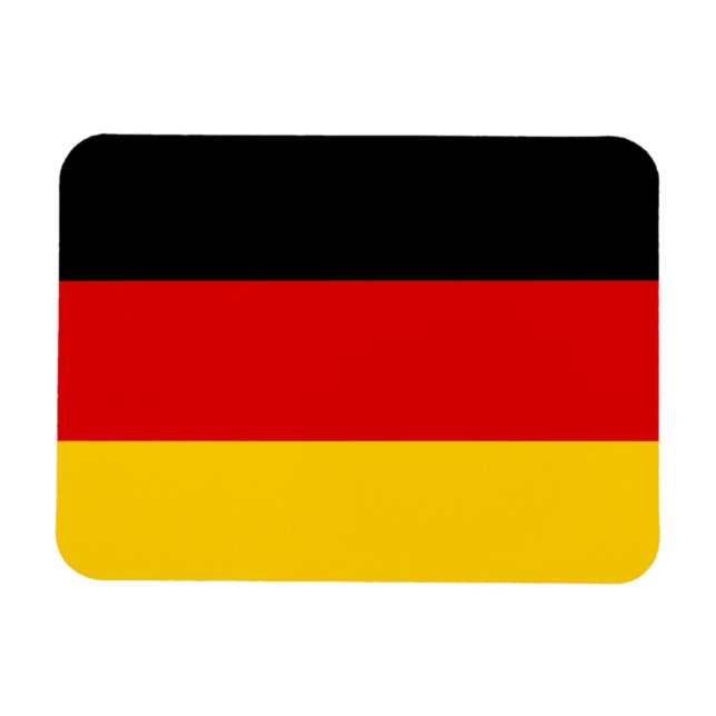 Magnet Flexible Drapeau Allemagne (Horizontal)