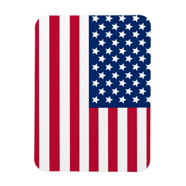 Magnet Flexible Drapeau américain (Vertical)