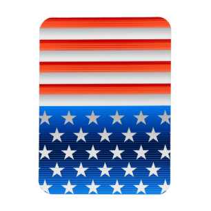 Magnet Flexible Drapeau américain