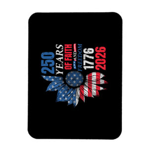 Magnet Flexible Drapeau américain du 4 juillet vintage 250 ans 177