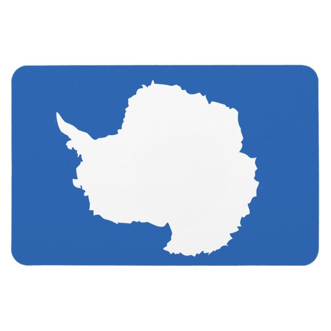 Magnet Flexible Drapeau Antarctique (Horizontal)