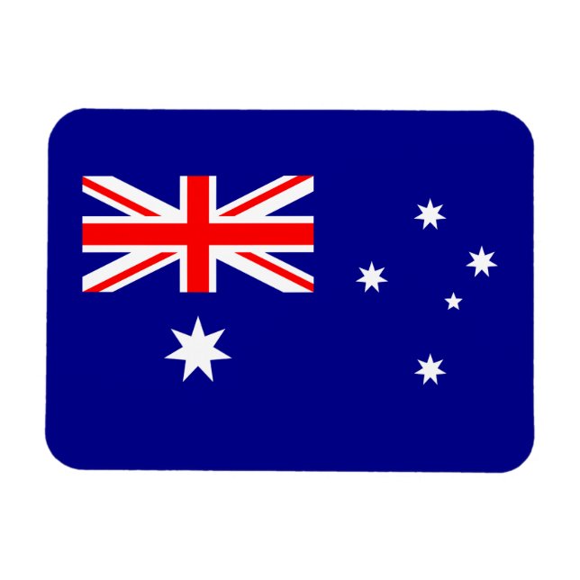 Magnet Flexible Drapeau australien patriotique (Horizontal)