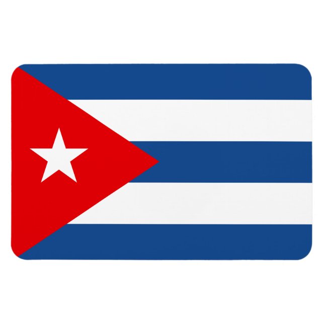 Magnet Flexible Drapeau Cuba (Horizontal)