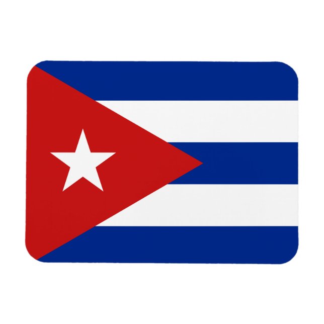 Magnet Flexible Drapeau Cuba (Horizontal)