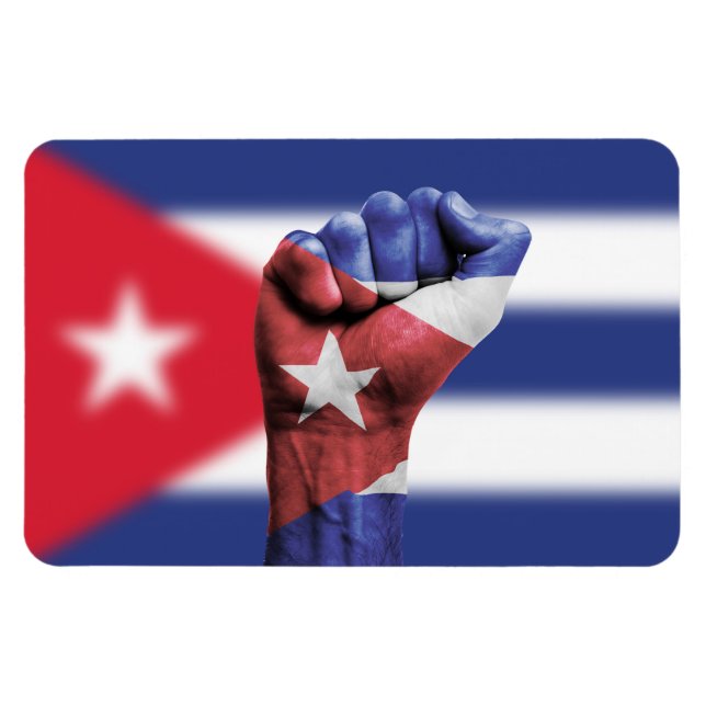 Magnet Flexible Drapeau cubain (Horizontal)