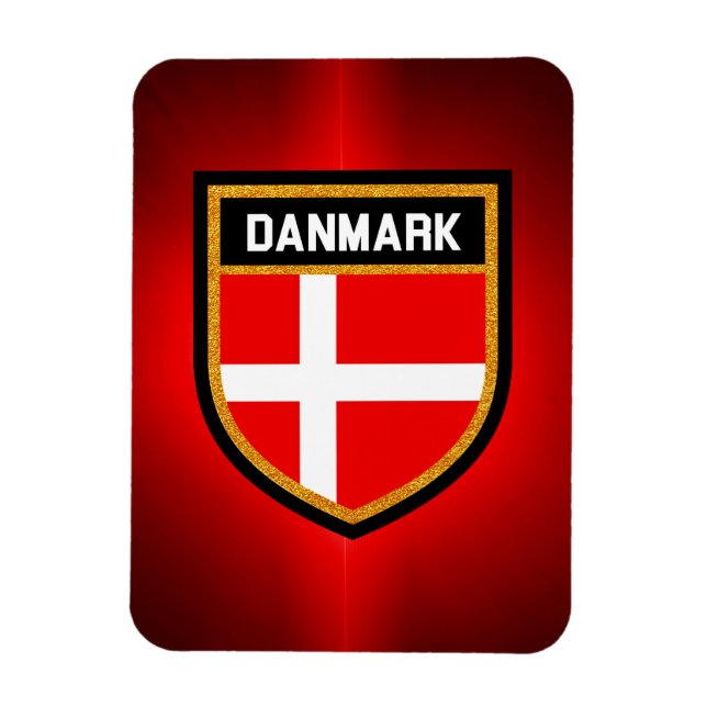 Magnet Flexible Drapeau Danmark (Vertical)